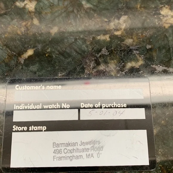 Baumé Mercier Hampton Milleis cad argent MOA08013 - Picture 3 of 3